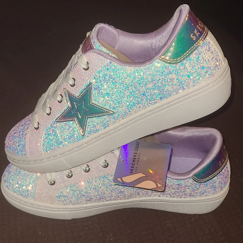 New Skechers Los Angeles Street sneakers size 6 kids equals 7.5 womans - Picture 5 of 7